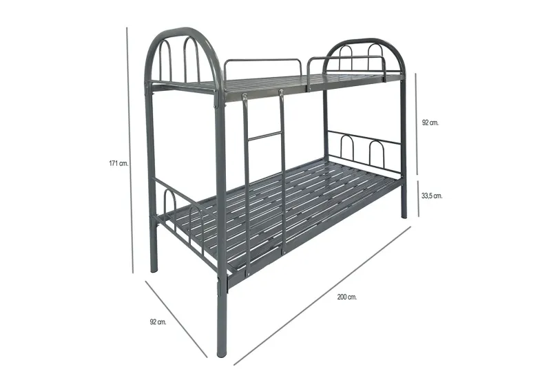 LITERA METALICA 90X190 LAZY LITERA METALICA 90X190 LAZY
