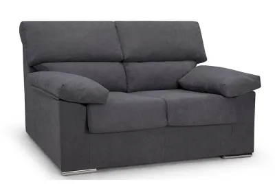 SOFA 2P. FIJO T.CAIRO RUBEN ANTRACITA