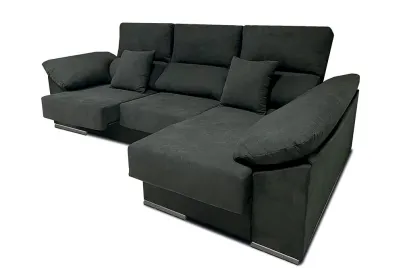 Sillón Chaise Longue con Brazo Derecho Matías T. Edición Antracita