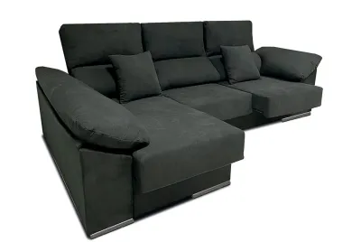 Sillón Chaise Longue con Brazos Izquierdos Matías T. Edición Antracita