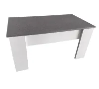 MESA CENTRO ELEVABLE GALA BLANCO-PIEDRA