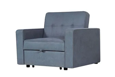 SOFA CAMA 1 PLAZA CON BRAZOS IZAN GRIS