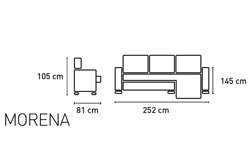 SHAISELONGUE DCHA. T.EDI MORENA PLATA
