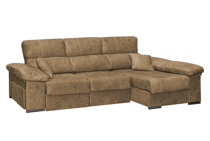 SHAISELONGUE CAMA DCHA. ROMA TAP. MAGNOL PIEDRA