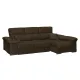SHAISELONGUE CAMA DCHA. ROMA TAP.MAGNOL PLOMO