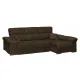 SHAISELONGUE CAMA DCHA. T.MAGNOL ROMA PLOMO