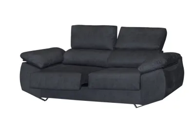 Sofá 2 Plazas Epi Tapizado Cairo Antracita