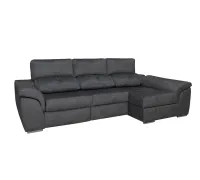 Cama nido con arcón a la derecha Pirineos tapizado en antracita