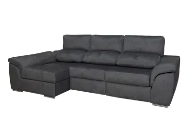 SHAISELONGUE CAMA C/ARCON IZDA. PIRINEOS TAP.EDI  ANTRACITA
