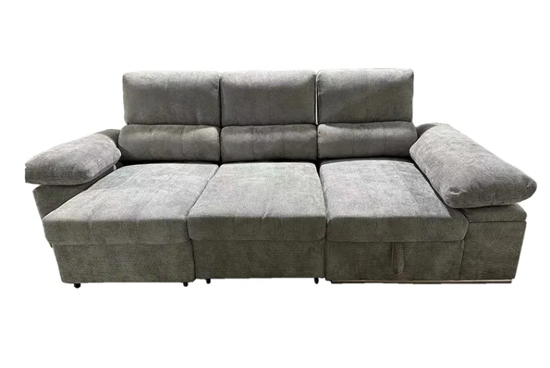 SHAISELONGUE CAMA DCHA. C/ARCON ALMA GRIS SHAISELONGUE CAMA DCHA. C/ARCON ALMA GRIS