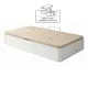 CANAPE 105X190 APERT.LATERAL T/3D CAJA YECLA BLANCO