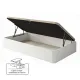 CANAPE 105X190 APERT.LATERAL T/3D CAJA YECLA BLANCO