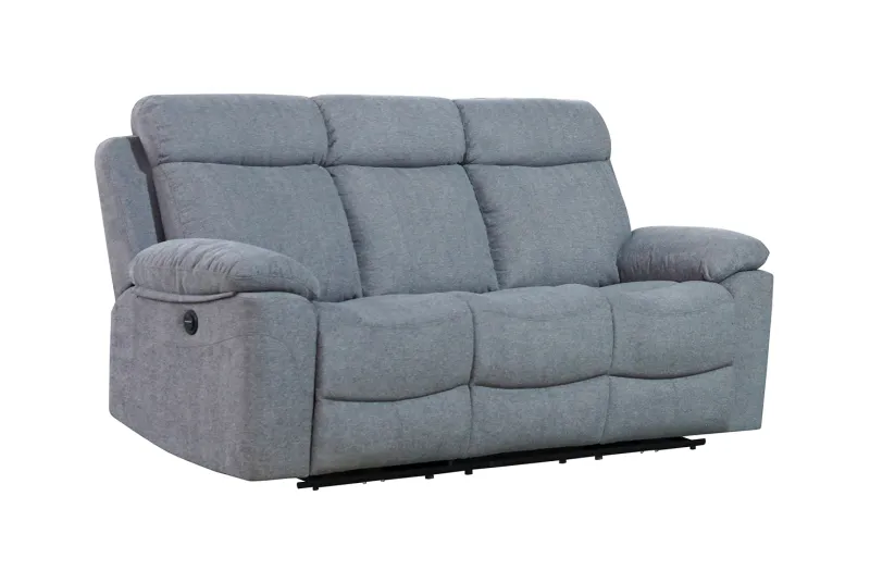 SOFA 3P-3ASI. 2 RELAX ELÉCTRICOS TAP.RAMA GRIS OLIMPO SOFA 3P-3ASI. 2 RELAX ELÉCTRICOS TAP.RAMA GRIS OLIMPO