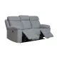 SOFA 3P-3ASI. 2 RELAX ELÉCTRICOS TAP.RAMA GRIS OLIMPO