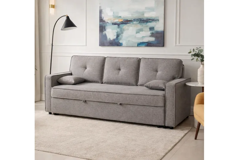 SOFA CAMA DAX TAP.MALMO GRIS