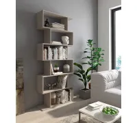 Estantería Asimétrica Alta Aura 2025 Beige