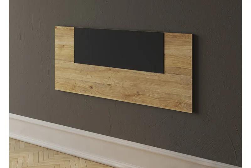 Cabecero Juvenil Aura 2025 en Color Mauvella y Negro | Diseño Moderno