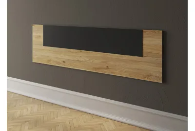 Cabecero matrimonio Aura 2025 Mavella-Negro