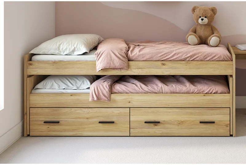 Cama compacta con cajonera modelo Aura 2025 Mavella | Alicante