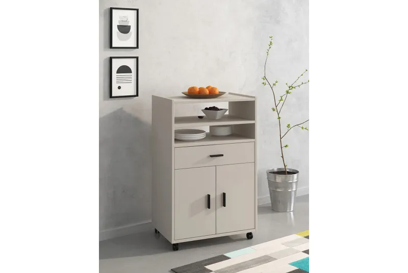 Mueble de Cocina Aura 2025 en Color Beige | Diseño Moderno y Funcional