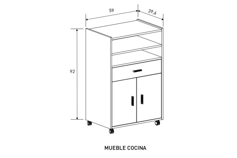 Mueble de Cocina Aura 2025 Mavella | Diseño Moderno y Funcional