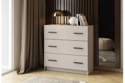 Cómoda de 3 cajones Aura 2025 beige