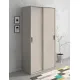Armario de 2 Puertas Correderas Aura 2025 en Color Beige | Dormitorio