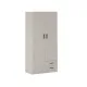Armario Aura 2025 de 2 Puertas y 2 Cajones en Color Beige