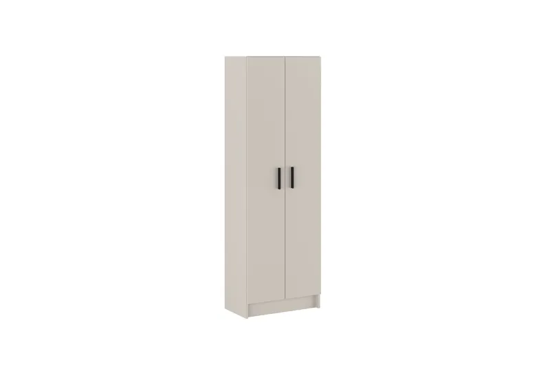 Mueble Multiusos Aura 2025 de 2 Puertas en Color Beige para Salón