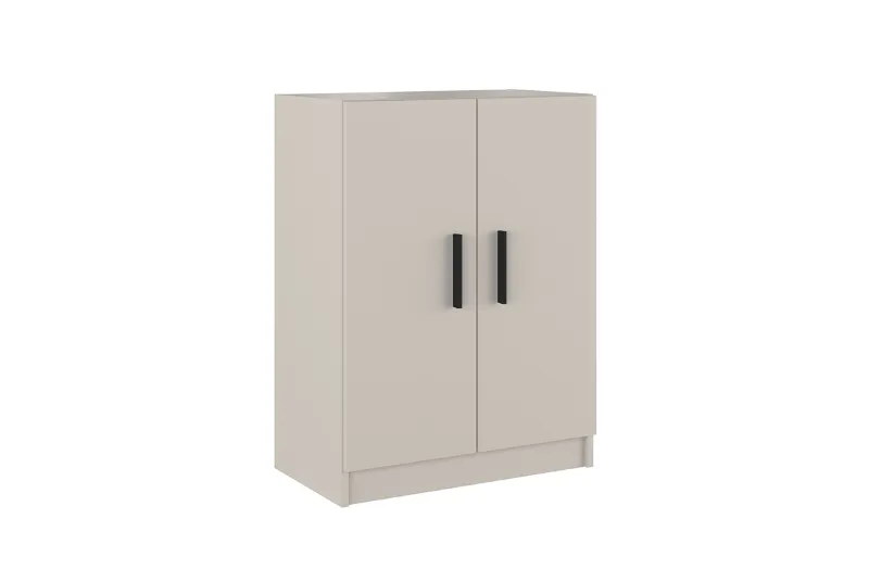 Bajo de TV Aura 2025 - 2 Puertas en Beige | Mueble para Televisor