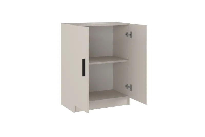 Bajo de TV Aura 2025 - 2 Puertas en Beige | Mueble para Televisor