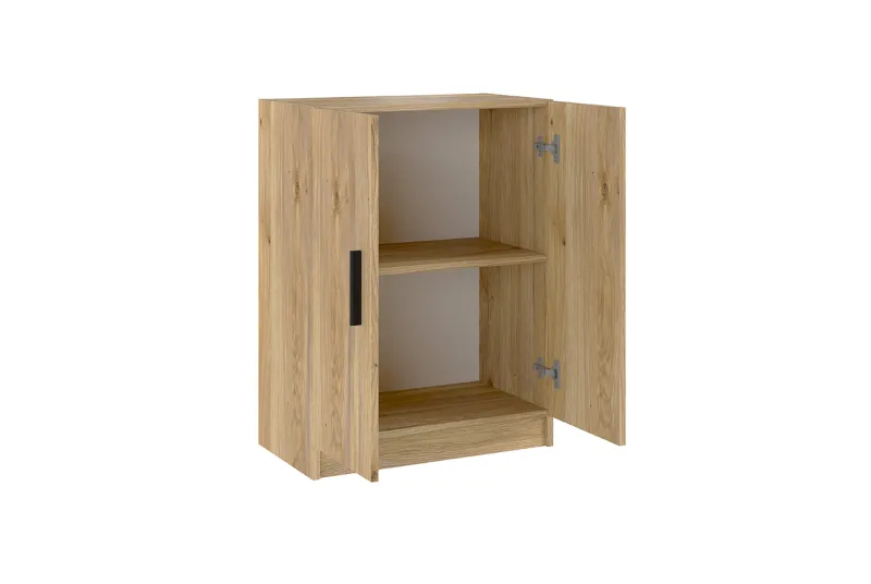 Bajo TV Aura 2025 de 2 Puertas en Color Mauvela | Mueble para Televisor