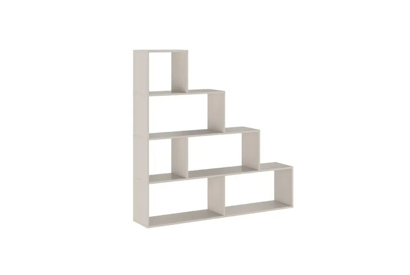 Estantería Escalera Aura 2025 en Color Beige | Diseño Moderno y Funcional