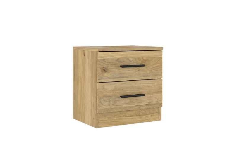 Mesita de Noche Aura 2025 con 2 Cajones - Mavella | Dormitorio Alicante