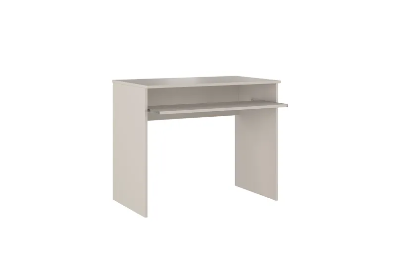 Mesa de estudio con estante Aura 2025 en color beige