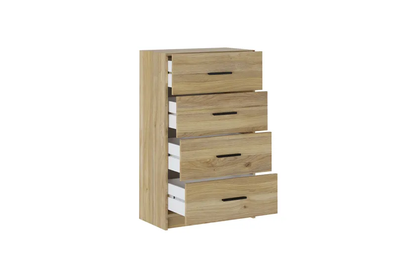 Sinfonier Aura 2025 de 4 cajones en color Mavella - Cómoda moderna para dormitorio