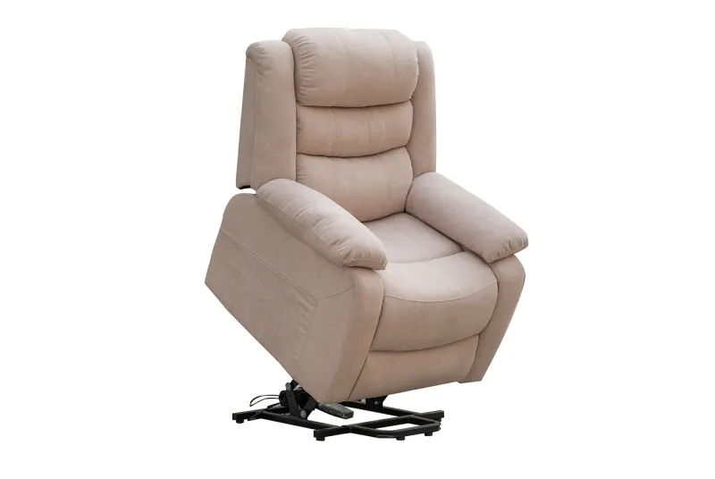 Butaca Power Lift Luxor Beige - Sillón Elevador Eléctrico de Lujo