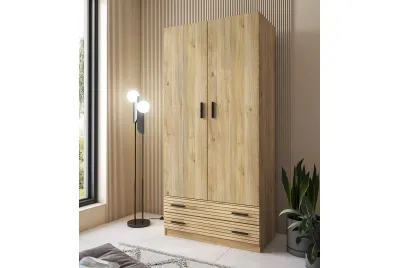 Armario 2 Puertas - 2 Cuerpos Rapid Mavella Rayas