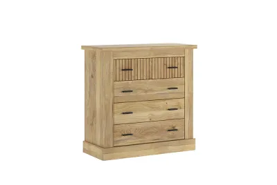 Cómoda 4 Cajones Rapid Mavella Rayas