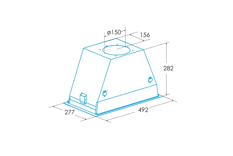 Campana Extractora ECG-5811 X Electro para tu Salón