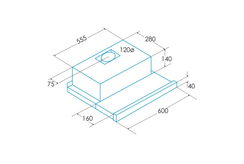 Campana Extractora ECT-6411 X Electro para tu Salón