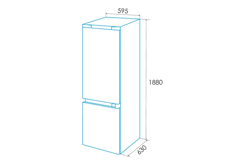 FRIGORIFICO EFC-1821 NF WH ELECTRO. REFERENCIA