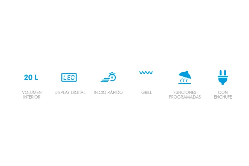 Microondas EMW-2020 IG X Electro - Compra Online en Alicante