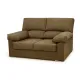 Sofá de 2 Plazas Koké en Tela Edi Color Camello | Sofás en Alicante