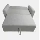 SOFA CAMA CON BRAZOS CIRO GRIS