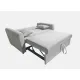 SOFA CAMA CON BRAZOS CIRO GRIS
