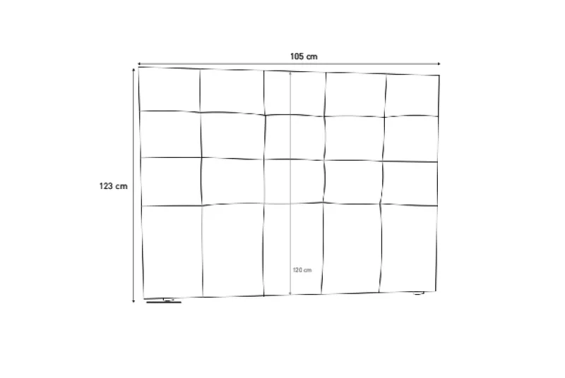 Cabecero Juvenil Liam Tapizado en Piel Gris | Diseño Moderno para Dormitorios