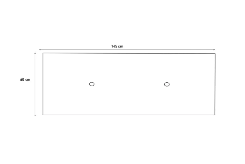 Cabecero de Cama Matrimonio Noah en Piel Blanca | Diseño Moderno y Confortable