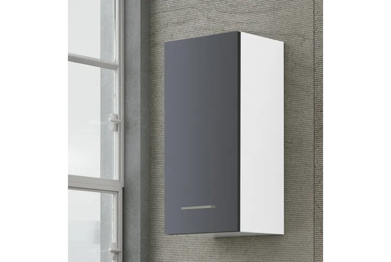 Módulo Colgante para Baño de 1 Puerta 70 cm Color Antracita