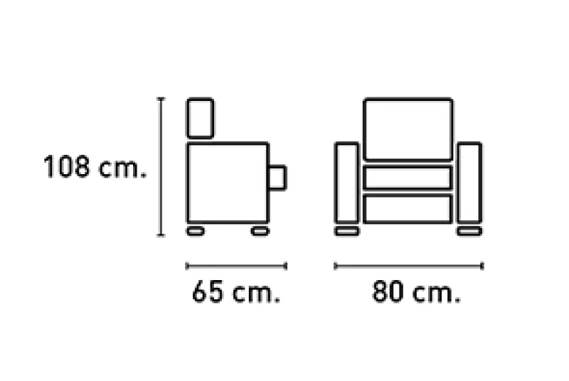 Balancín para madera Roeros tapizado en plata | Taburete de diseño